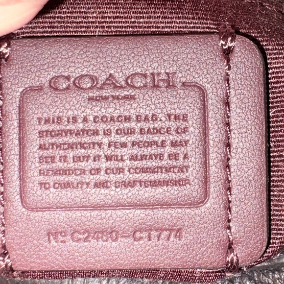 🖤 Coach Carmen Mini Convertible Shoulder / Crossbody Bag – CT774 - Picture 2 of 14